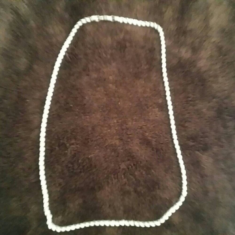 Sterling Silver Rope Necklace